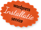 Wordpress installatie service